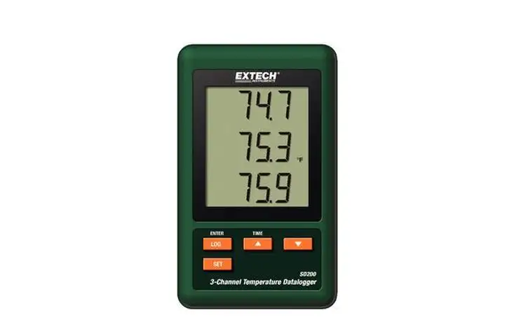 Extech Instruments 3 Channel Temperature Datalogger